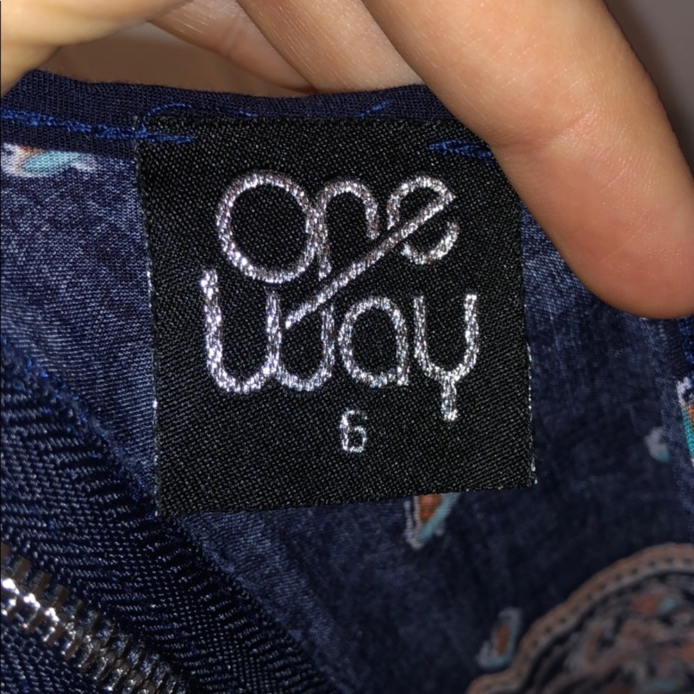 One Way Patterned Dress - Picture 5 of 5